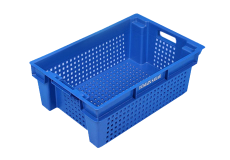 Plastic Crate Perf 600x400x200 mm