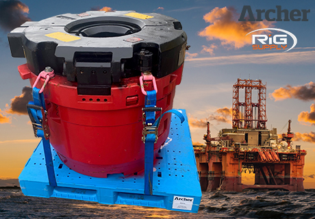 IP-Group on the pallet in The North Sea, Norway