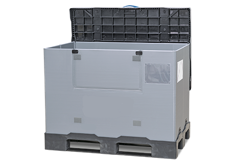 Pallet container 1200x800x950 mm HD-128