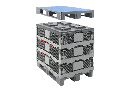 Pallet collar 1200x800x300 mm