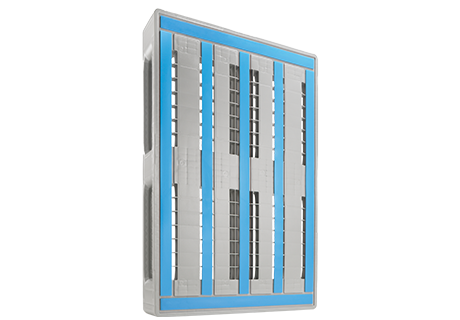 Plastic pallet IP-EUR-L1 - 1200x800