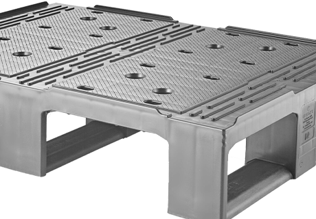 Plastic pallet IP-D-2- 800x600
