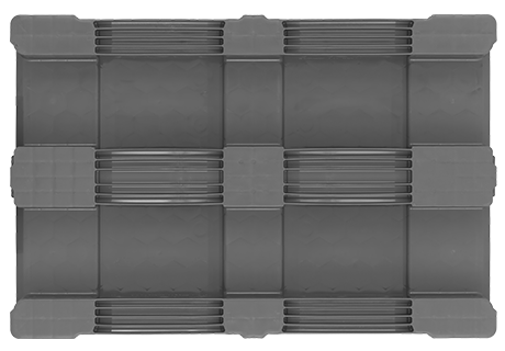 Plastic pallet IP-TC-1- 1200x800