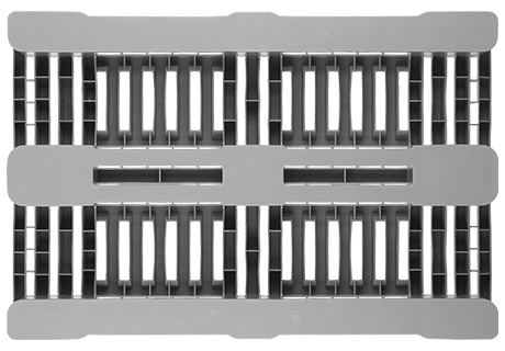 Plastic pallet IP-H-1- 1200x800