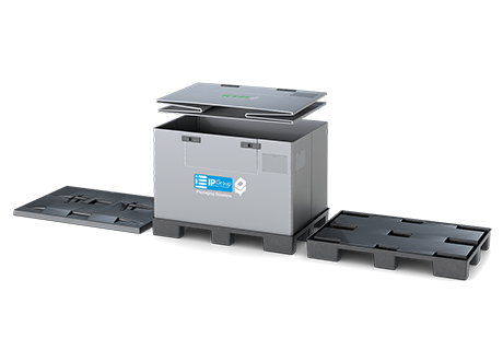 Pallet container1200x800x1200 mm System-1208