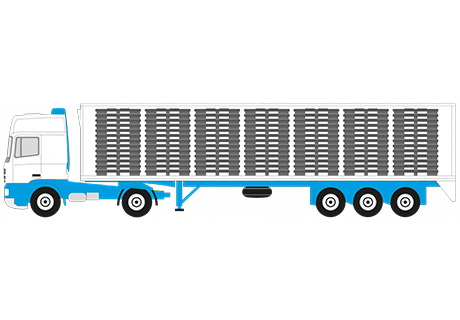 All In One Pallet container 1800x1200x990 mm
